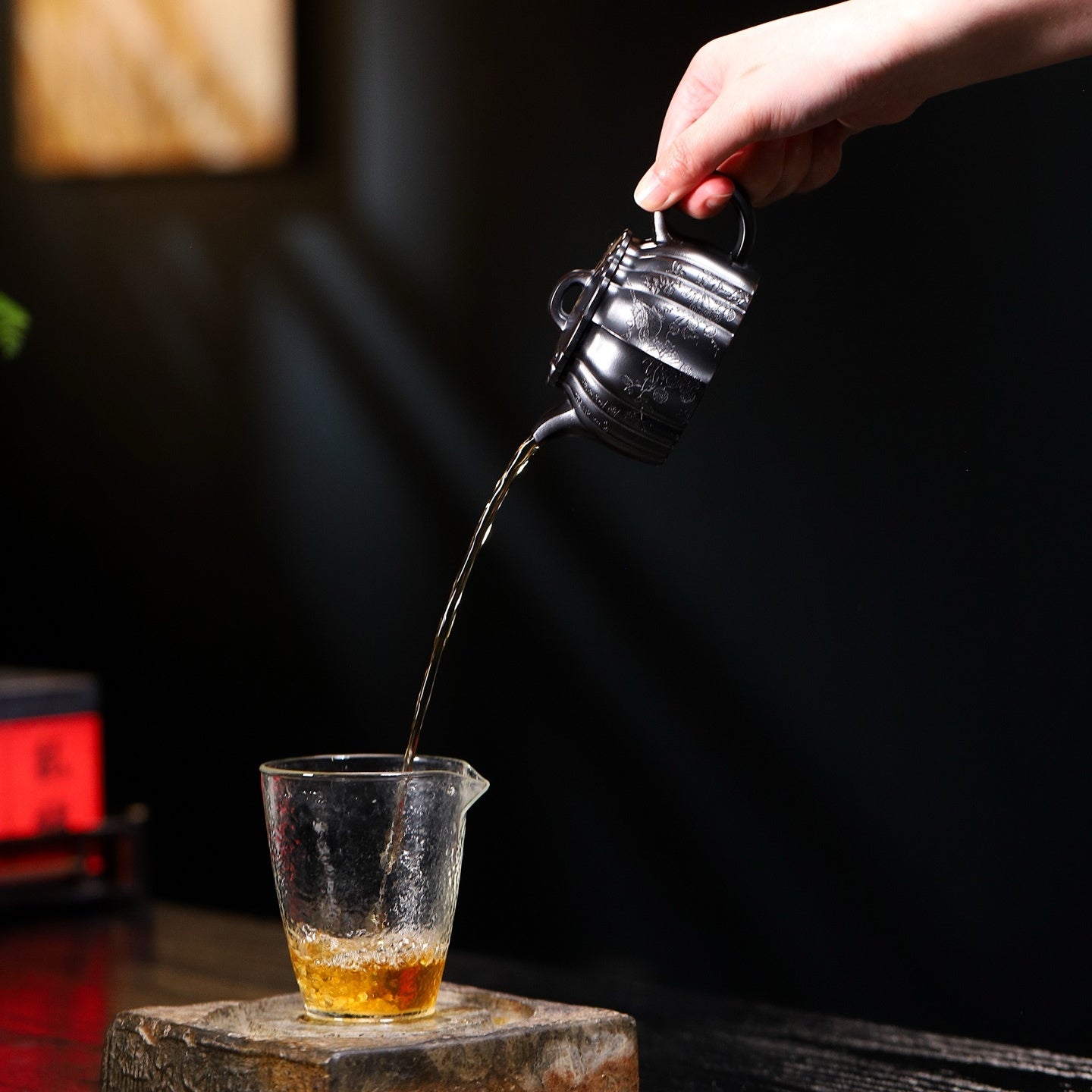 Jin Wen Ru Yi 180cc - Yixing Handmade Teapot - zycs_China