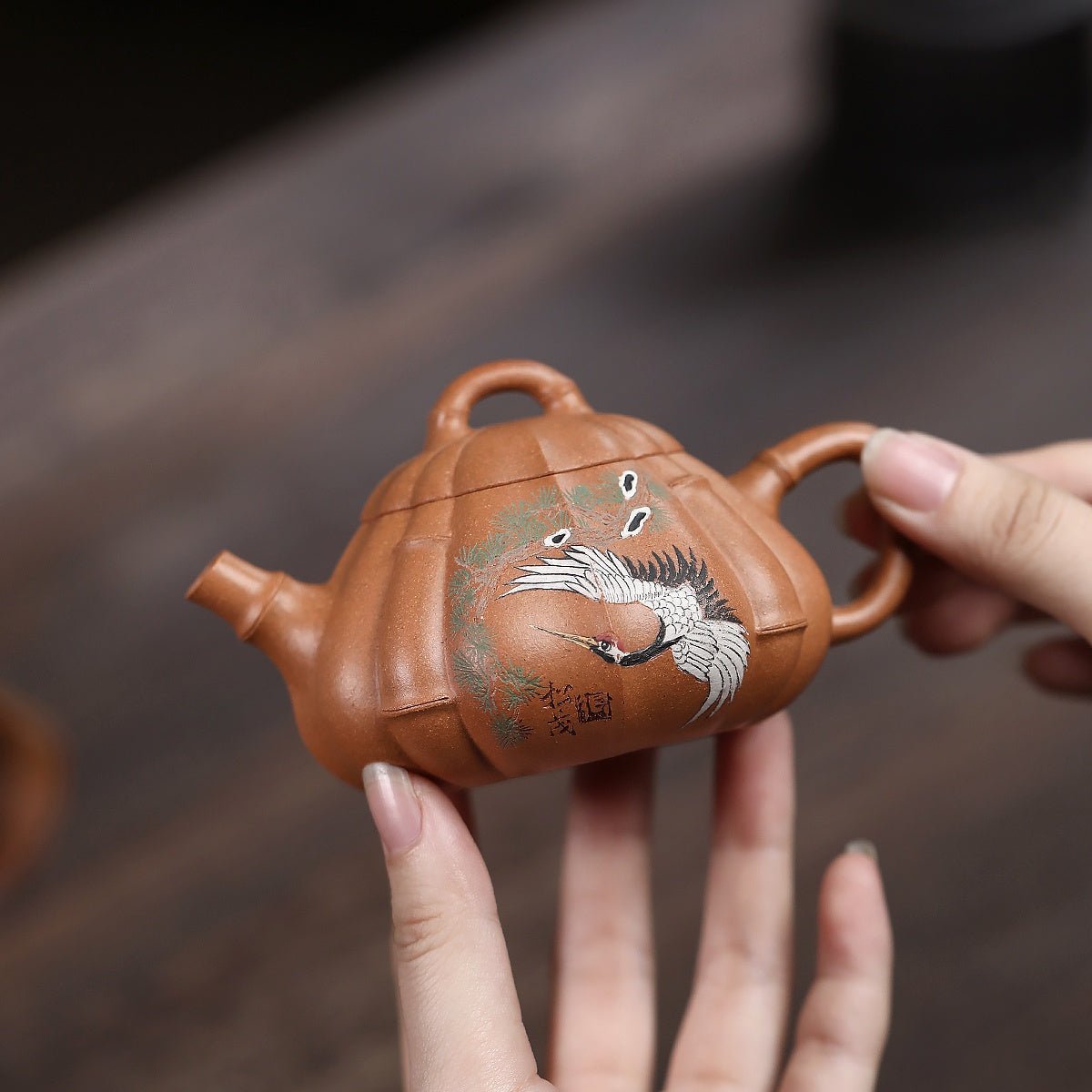 Jin Wen Shi Piao 150cc - Yixing Handmade Teapot - zycs_China