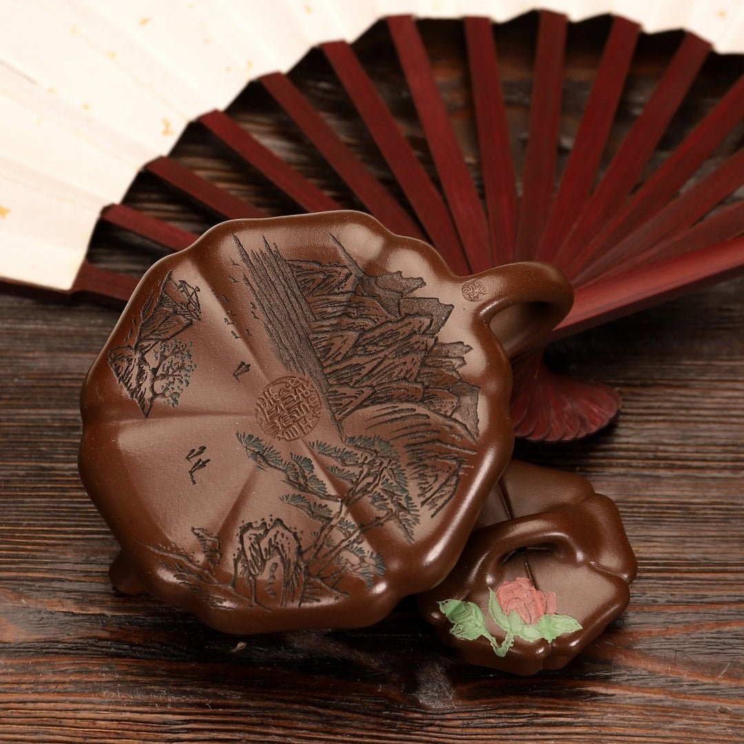 Jin Wen Shi Piao 160cc - Yixing Handmade Teapot - zycs_China