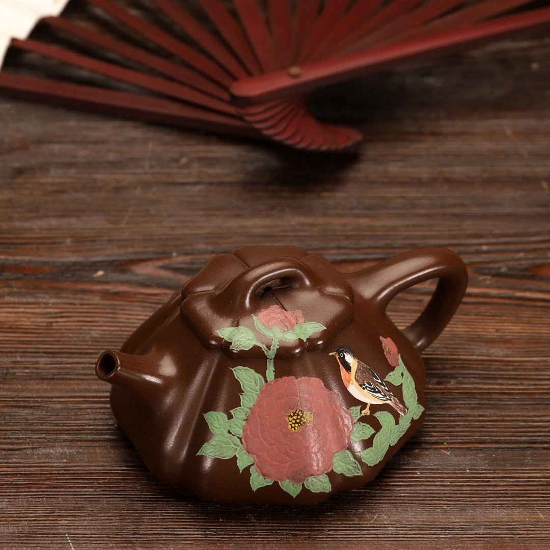 Jin Wen Shi Piao 160cc - Yixing Handmade Teapot - zycs_China