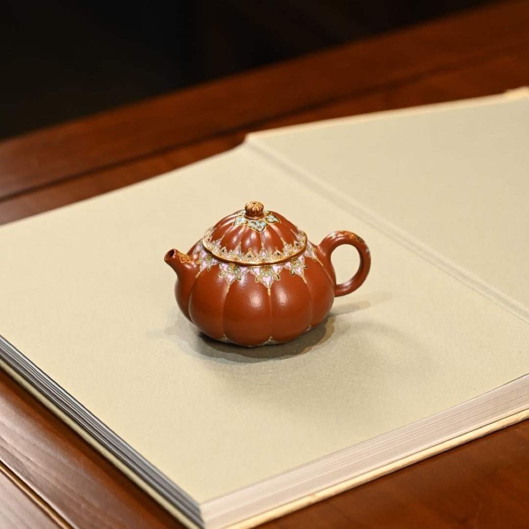 Jin Wen Wen Dan 130cc - Yixing Handmade Teapot - zycs_China