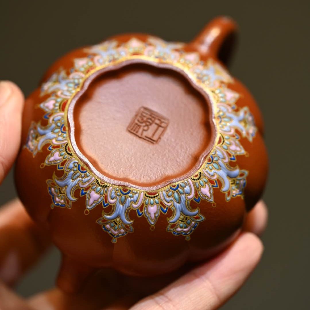 Jin Wen Wen Dan 130cc - Yixing Handmade Teapot - zycs_China