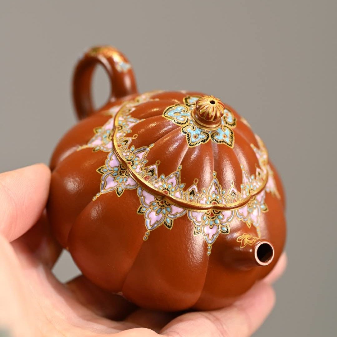 Jin Wen Wen Dan 130cc - Yixing Handmade Teapot - zycs_China