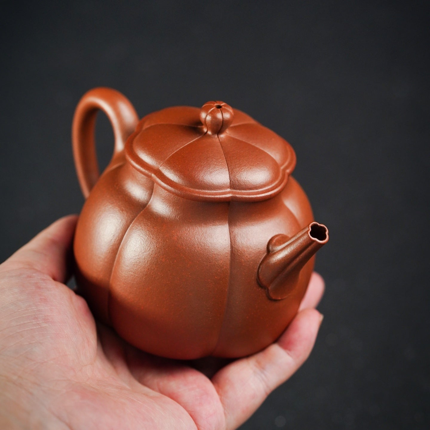Jin Wen Yan Xin 210cc - Yixing Handmade Teapot - zycs_China