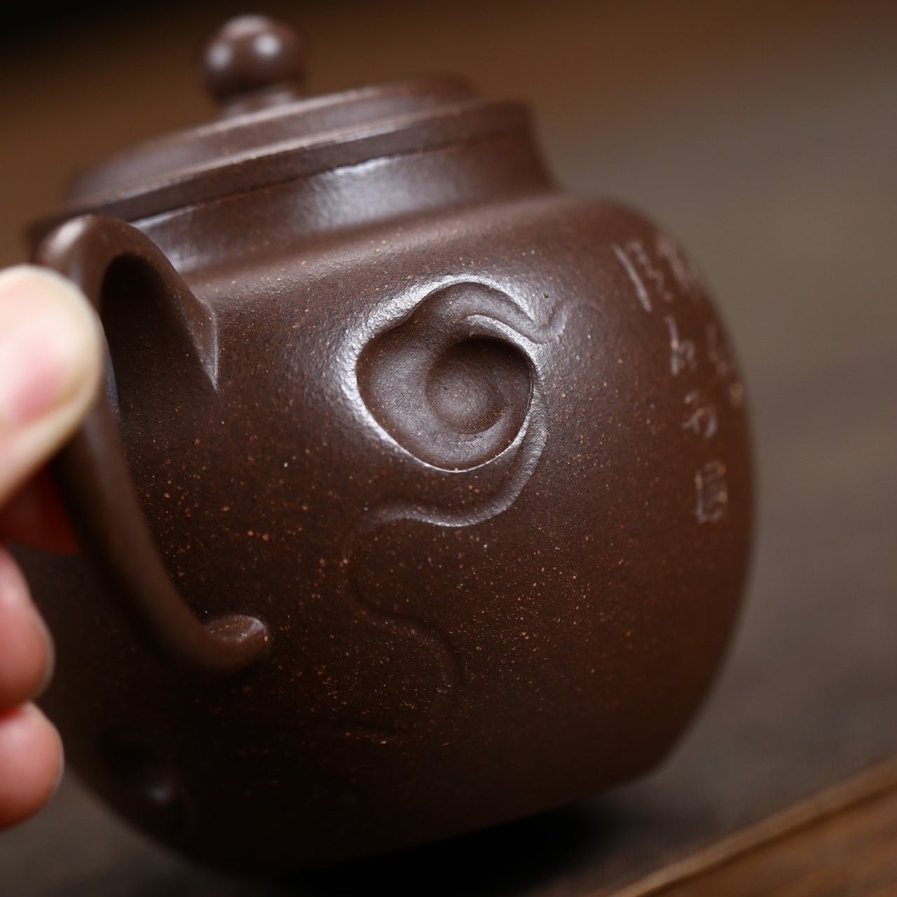 Jin Xiu Gong Deng 210cc - Yixing Handmade Teapot - zycs_China