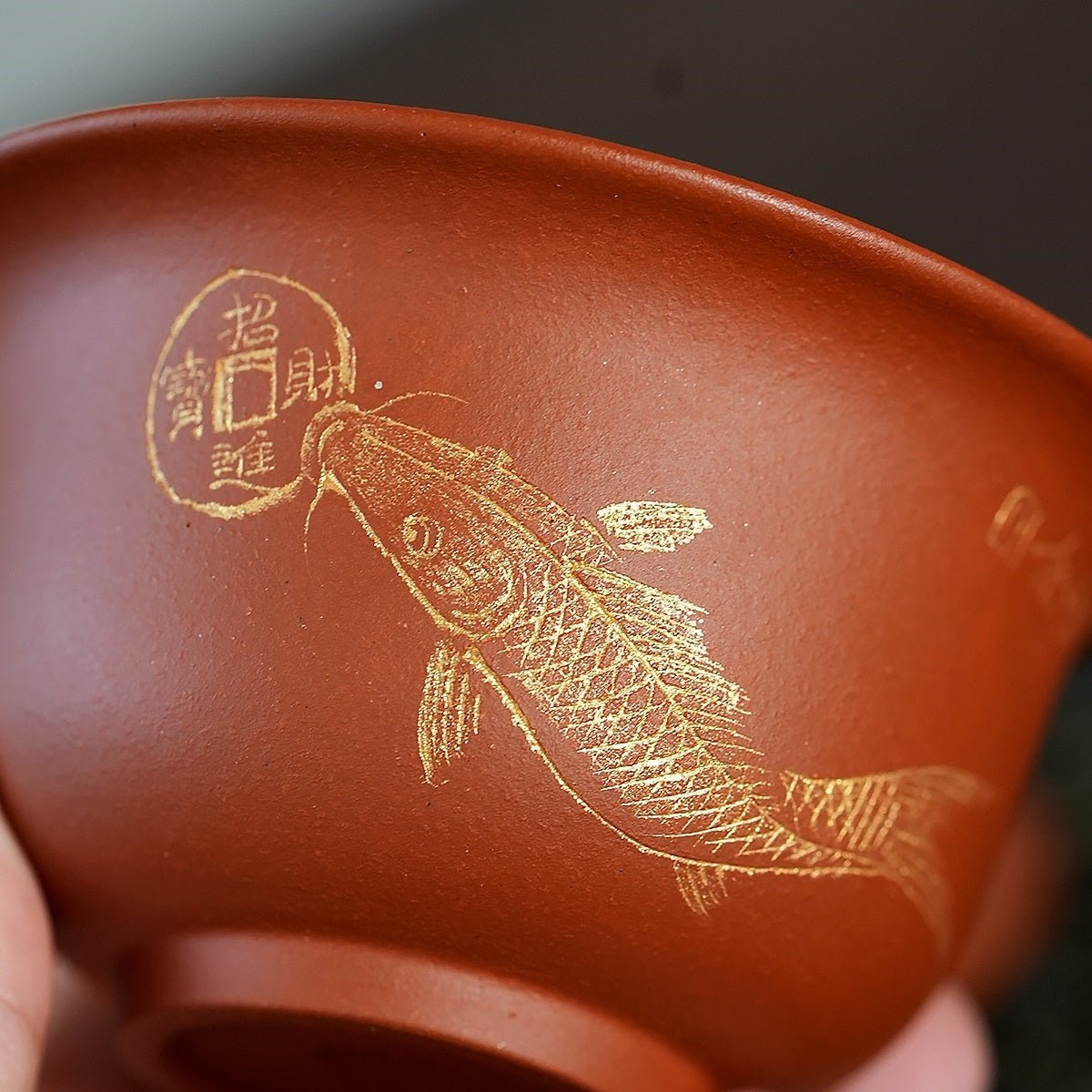 Jin Yu Man Tang 120cc - Yixing Handmade Gaiwan - zycs_China