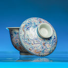 Jin Yu Man Tang 130cc - Jing De Zhen Porcelain Gaiwan - zycs_China