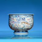Jin Yu Man Tang 130cc - Jing De Zhen Porcelain Gaiwan - zycs_China