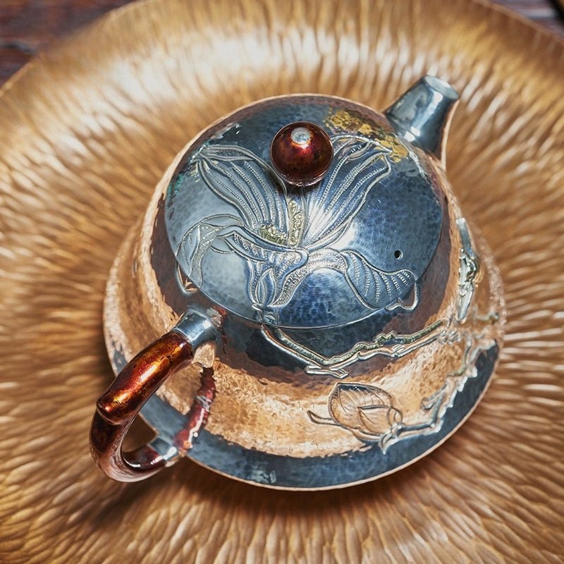 Jin Zhong 160cc - Handmade silver pot - zycs_China