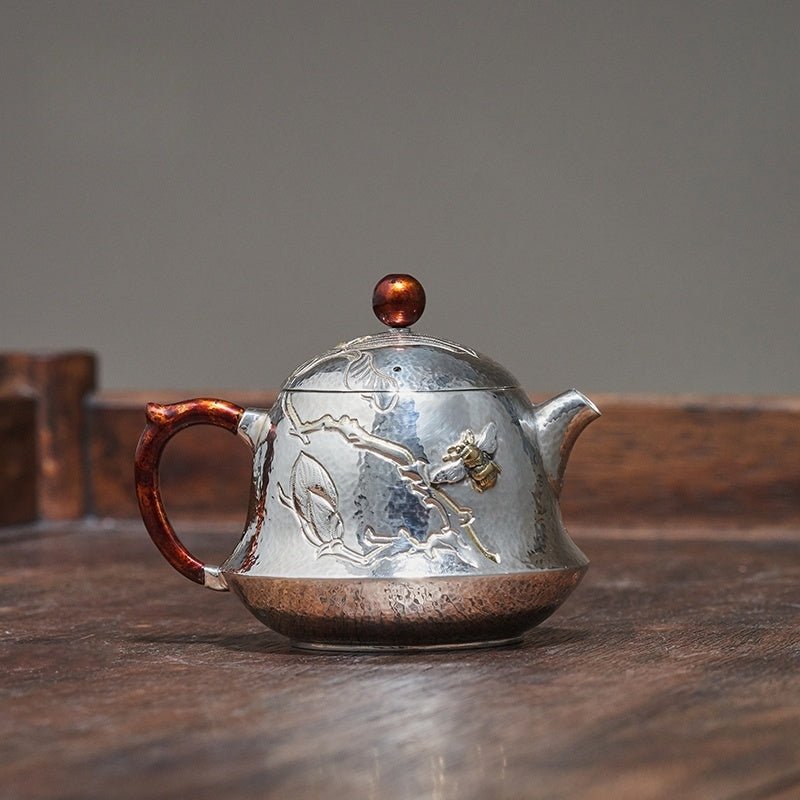 Jin Zhong 160cc - Handmade silver pot - zycs_China