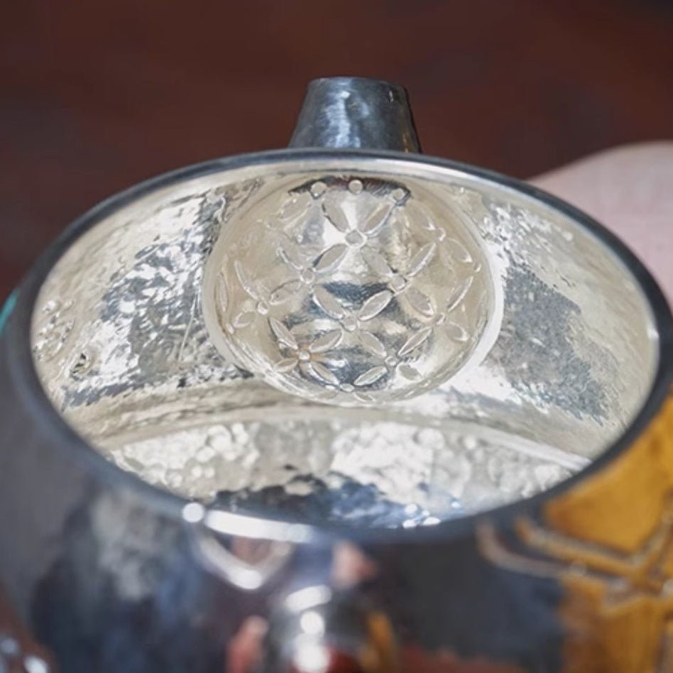 Jin Zhong 160cc - Handmade silver pot - zycs_China
