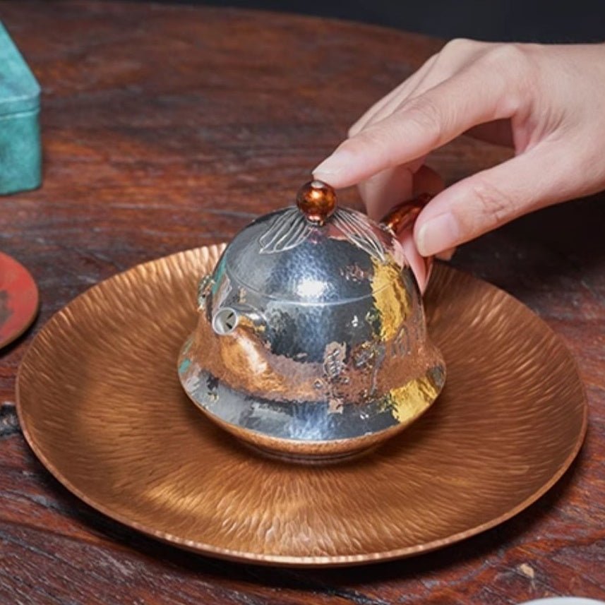 Jin Zhong 160cc - Handmade silver pot - zycs_China