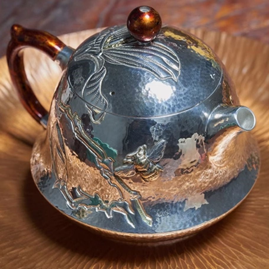 Jin Zhong 160cc - Handmade silver pot - zycs_China