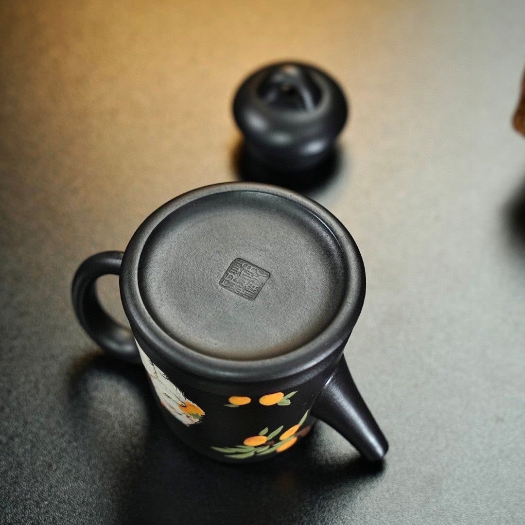 Jin Zhong 90cc - Yixing Handmade Teapot - zycs_China