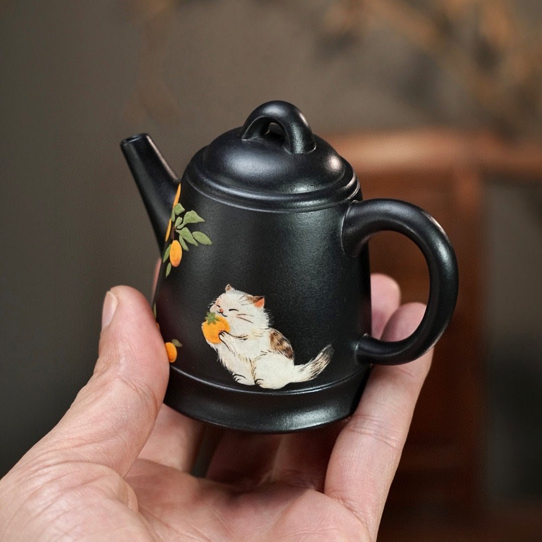 Jin Zhong 90cc - Yixing Handmade Teapot - zycs_China
