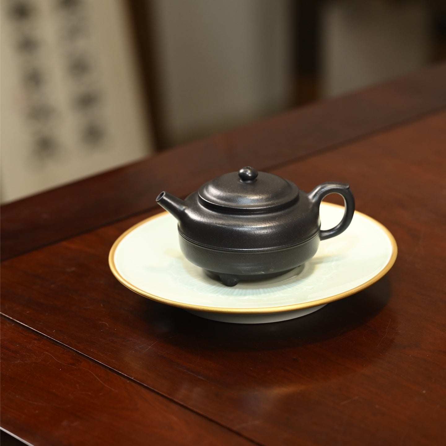 Jin Zhu 200cc - Yixing Handmade Teapot - zycs_China