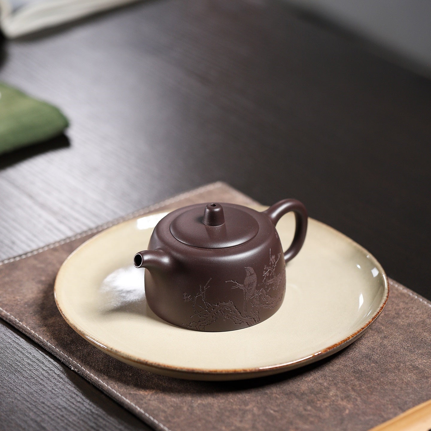 Jing Lan 190cc - Yixing Handmade Teapot - zycs_China - tea - teapot