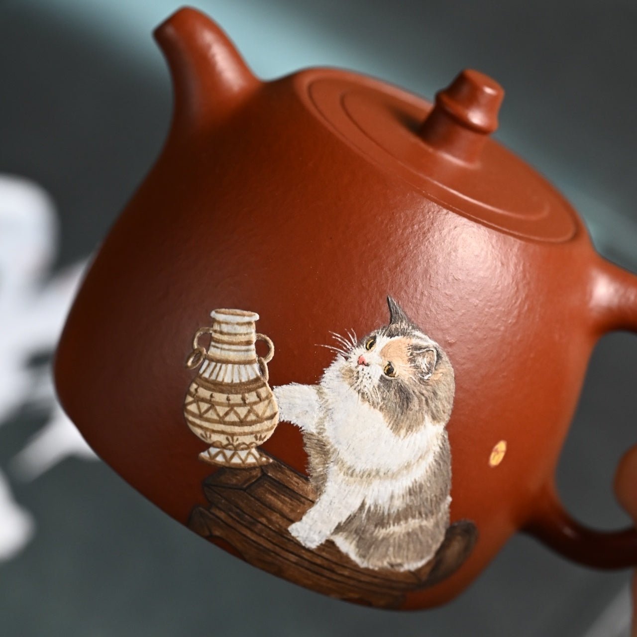 Jing Lan 200cc - Yixing Handmade Teapot - zycs_China