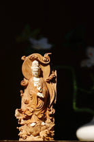 Jing Ping Guan Yin - Wood Sculpture - zycs_China
