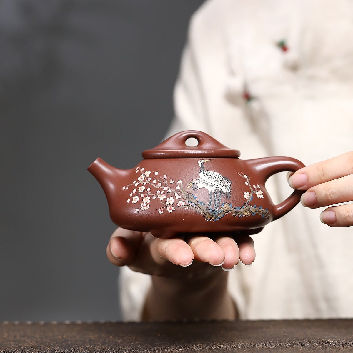Jing Zhou Shi Piao 180cc - Yixing Handmade Teapot - zycs_China
