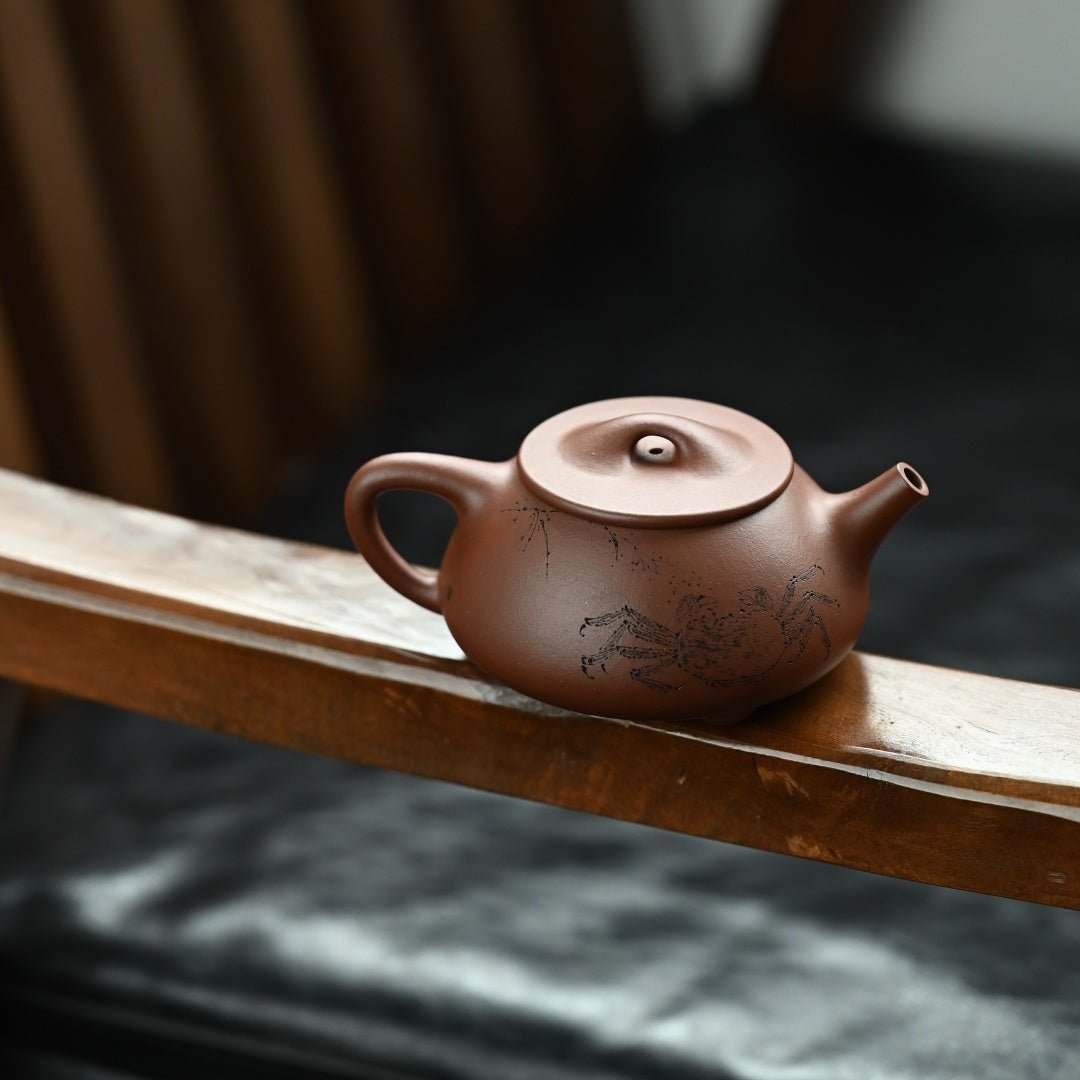 Jing Zhou Shi Piao 180cc - Yixing Handmade Teapot - zycs_China - tea - teapot