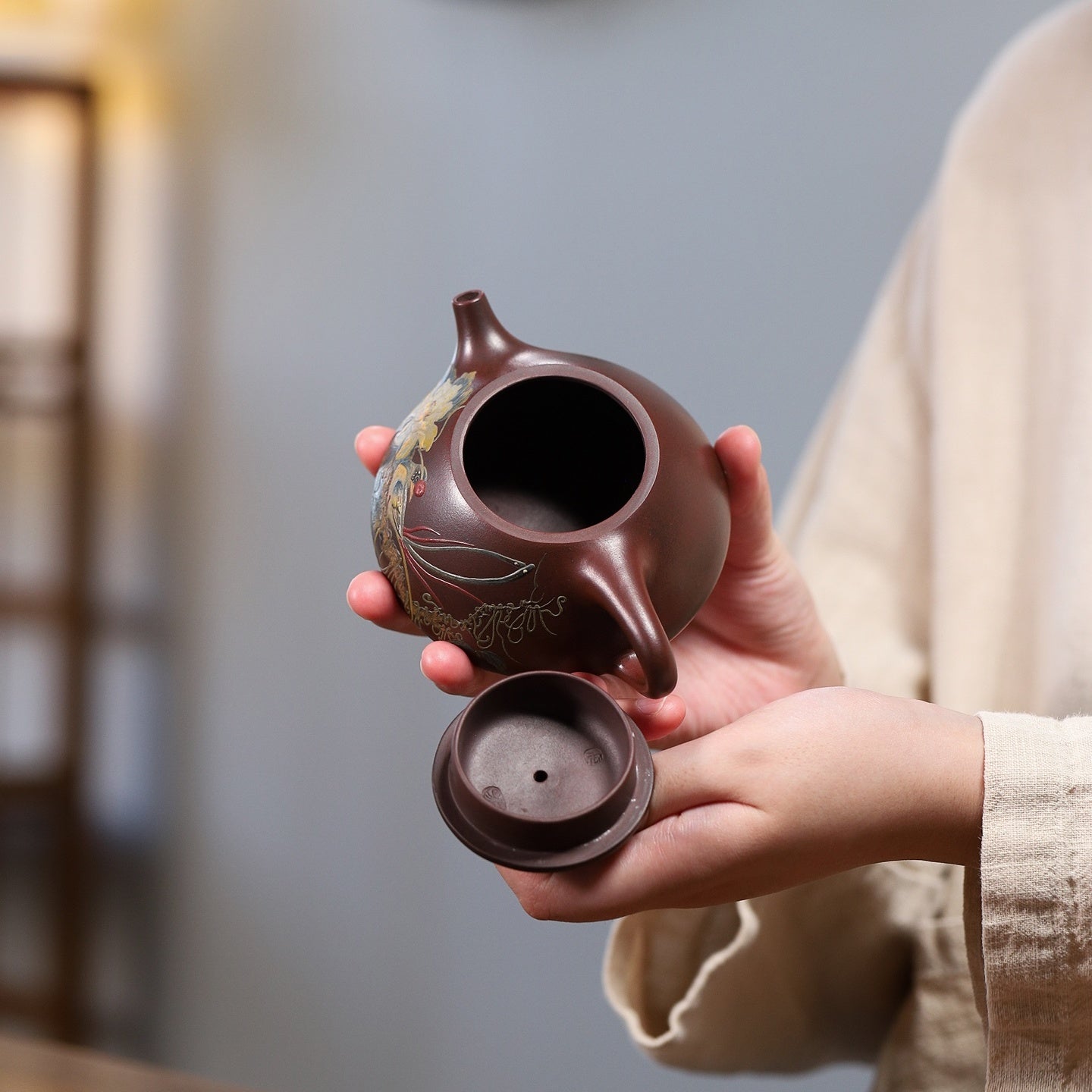 Jing Zhou Shi Piao 200cc - Yixing Handmade Teapot - zycs_China