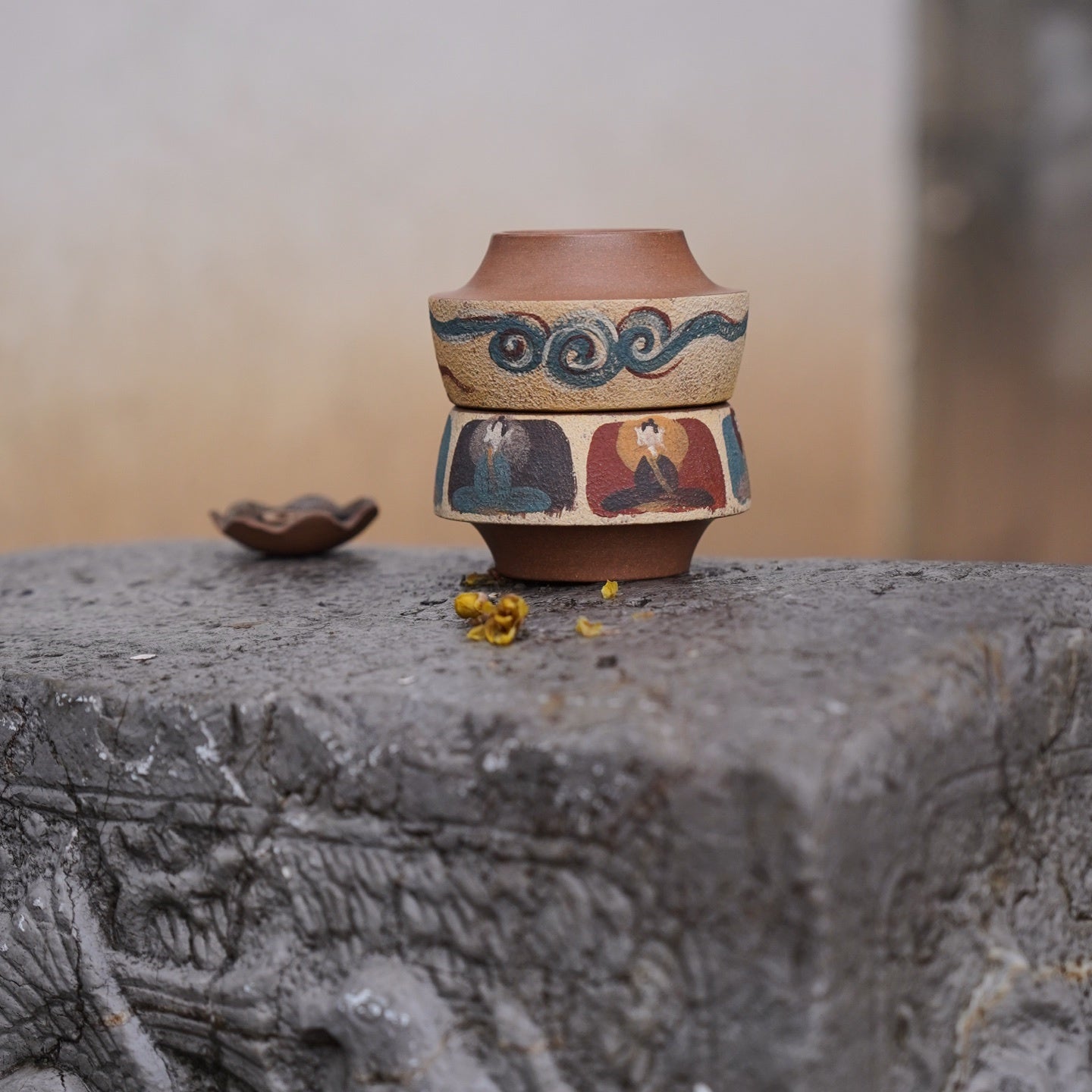 Jiu Se Lu - Yixing Handmade Teacup - zycs_China