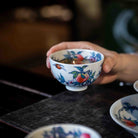 Jiu Tao 150cc - Jing De Zhen Porcelain Gaiwan - zycs_China