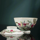 Jiu Tao San Fu - Jing De Zhen Porcelain Gaiwan - zycs_China - tea - teapot