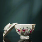 Jiu Tao San Fu - Jing De Zhen Porcelain Gaiwan - zycs_China - tea - teapot