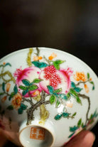 Jiu Tao Shi Liu - Jing De Zhen Porcelain Teacup - zycs_China - tea - teapot
