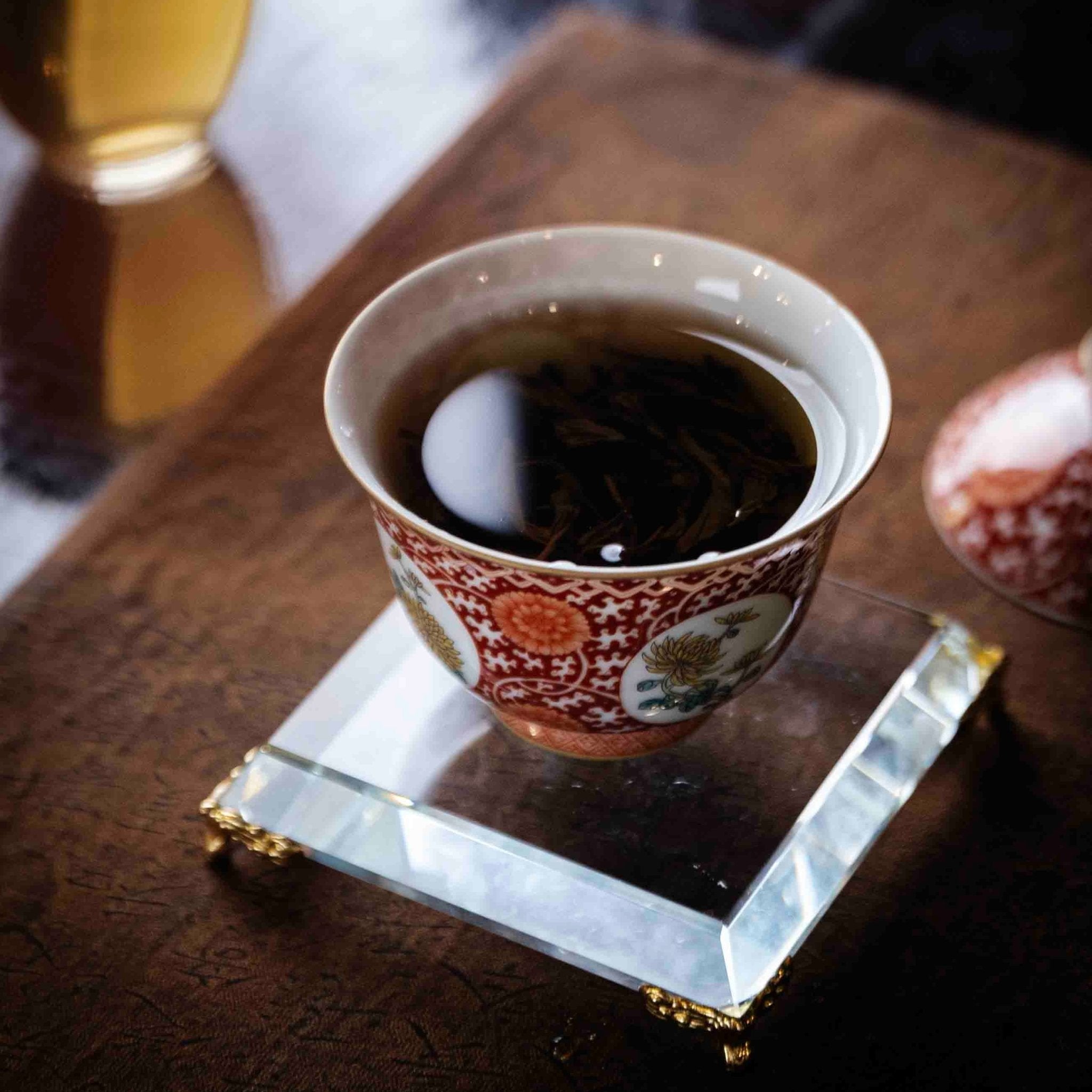 Ju Hua 120cc - Jing De Zhen Porcelain Gaiwan - zycs_China