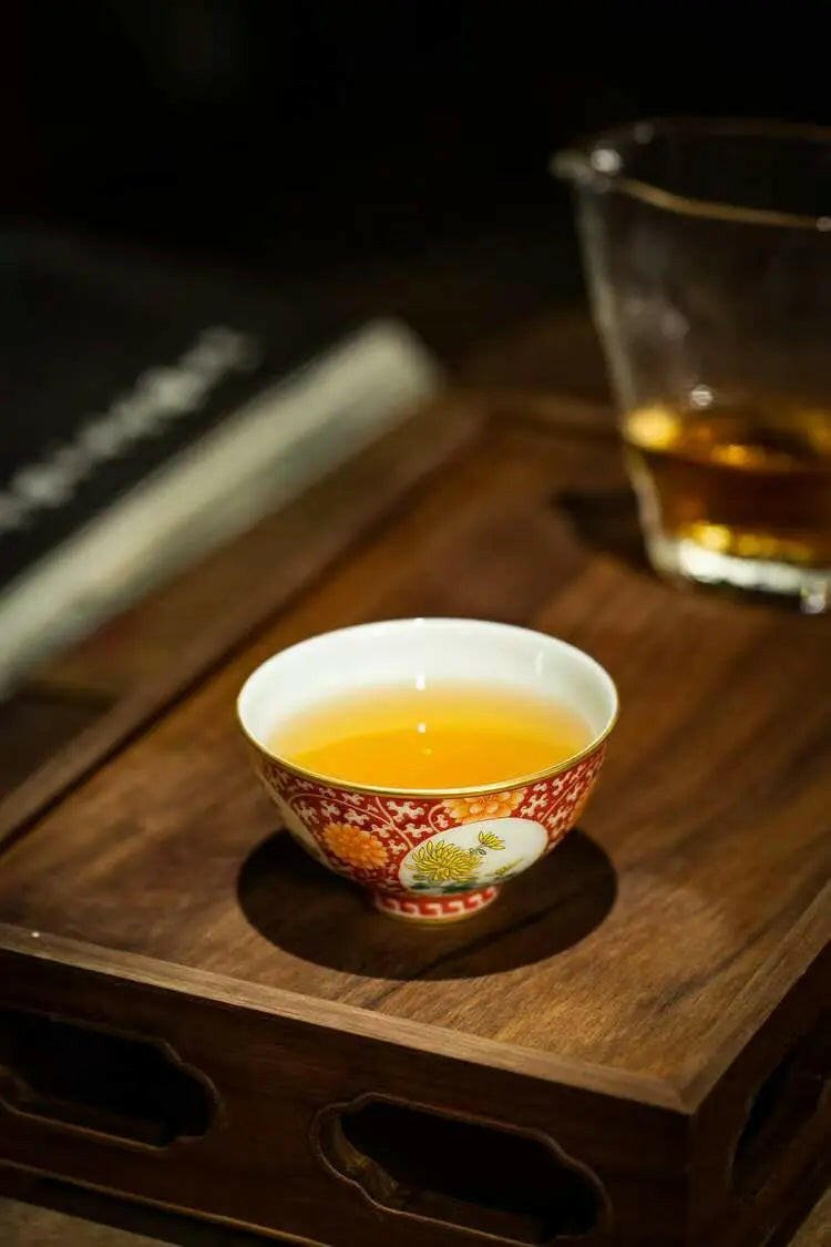 Ju Hua - Jing De Zhen Porcelain Teacup - zycs_China - tea - teapot