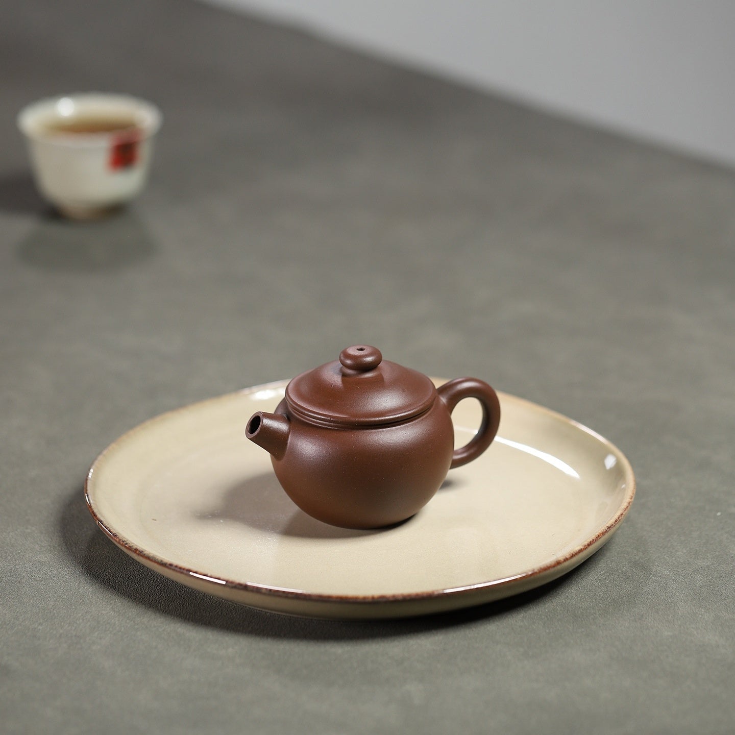 Ju Lun 120cc - Yixing Handmade Teapot - zycs_China