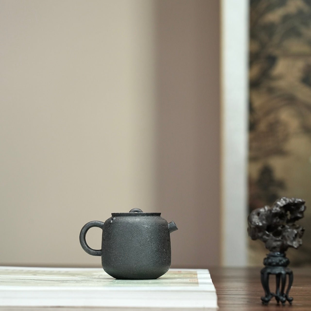 Ju Lun 130cc - Yixing Handmade Teapot - zycs_China - tea - teapot