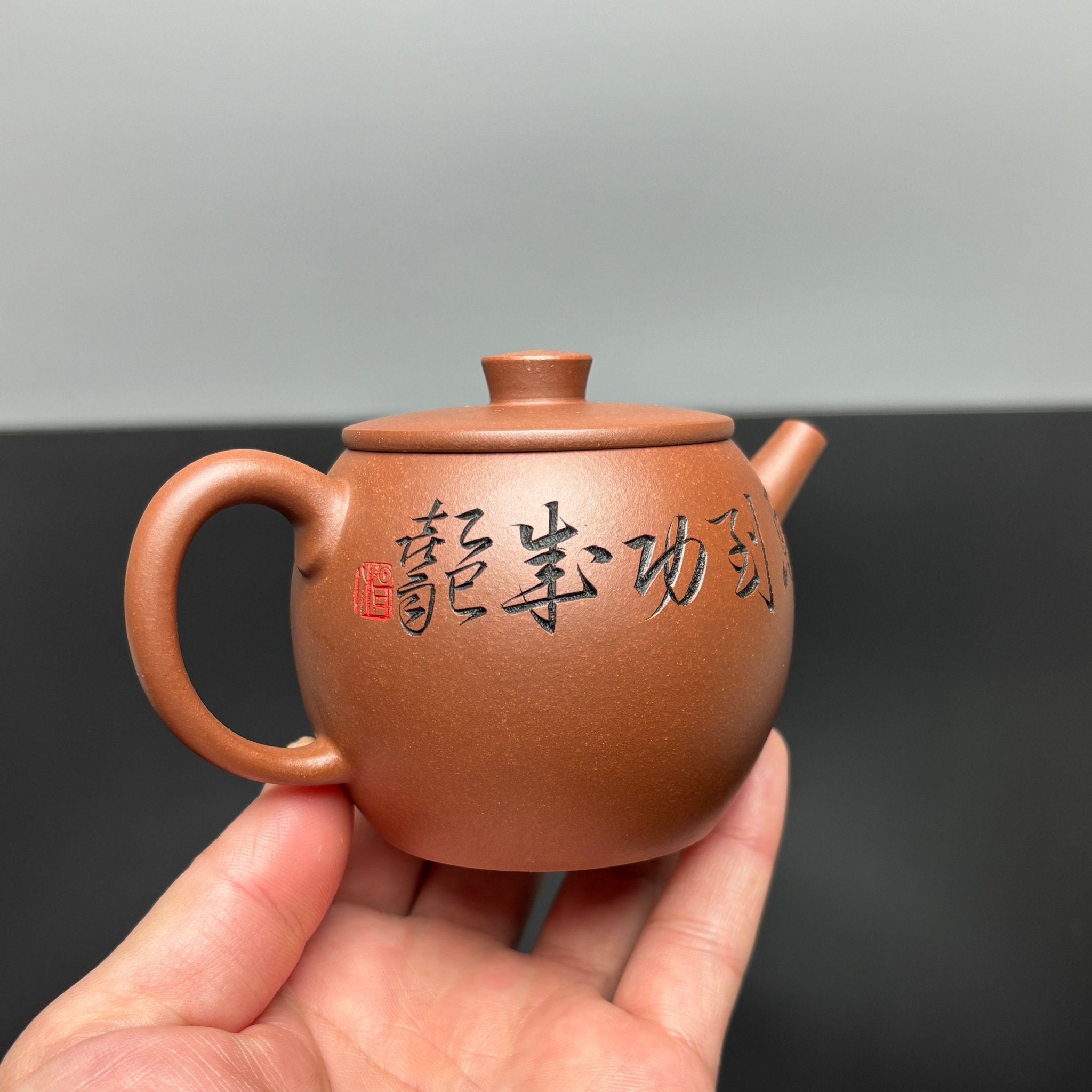 Ju Lun Zhu 170cc - Yixing Handmade Teapot - zycs_China - tea - teapot