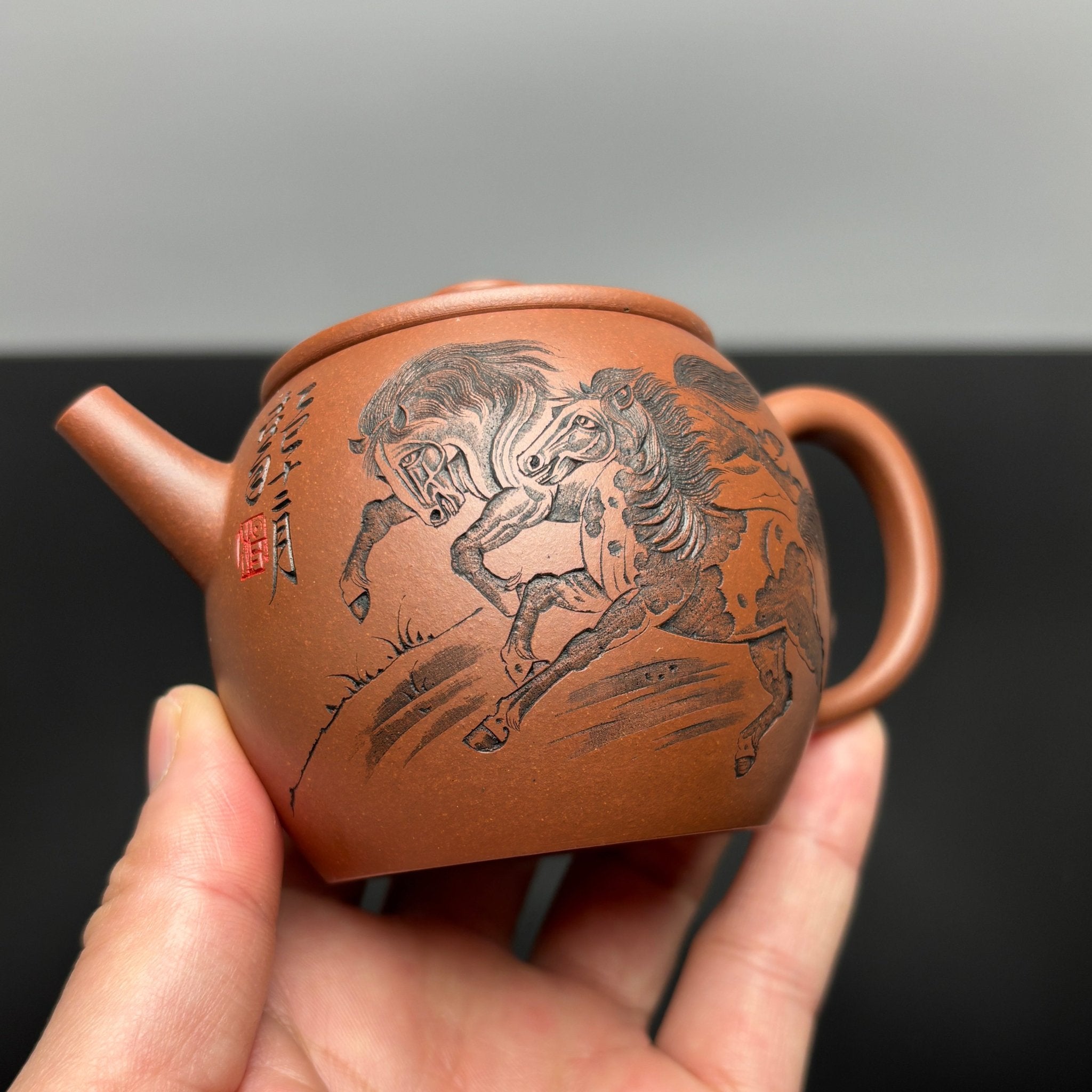 Ju Lun Zhu 170cc - Yixing Handmade Teapot - zycs_China - tea - teapot