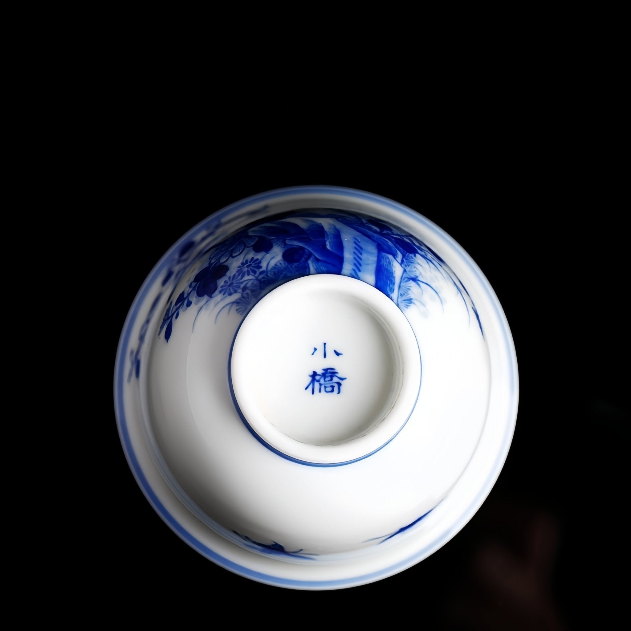 Ju Shi Hua Niao 70cc - Jing De Zhen Porcelain Teacup - zycs_China