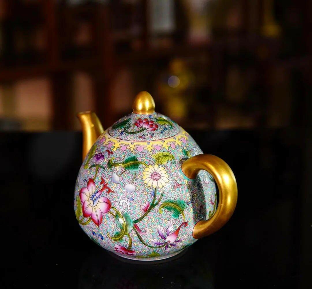 Juan Wei Cao - Jing De Zhen Porcelain Teapot - zycs_China - tea - teapot