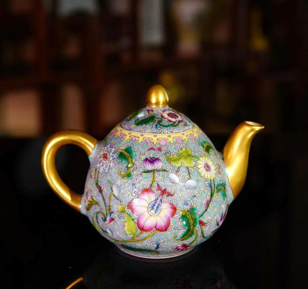 Juan Wei Cao - Jing De Zhen Porcelain Teapot - zycs_China - tea - teapot