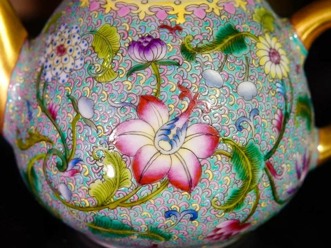 Juan Wei Cao - Jing De Zhen Porcelain Teapot - zycs_China - tea - teapot