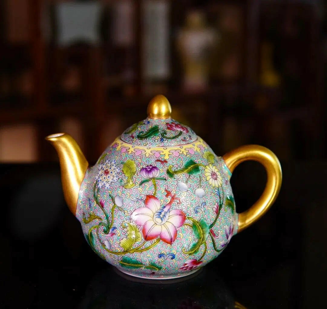 Juan Wei Cao - Jing De Zhen Porcelain Teapot - zycs_China - tea - teapot