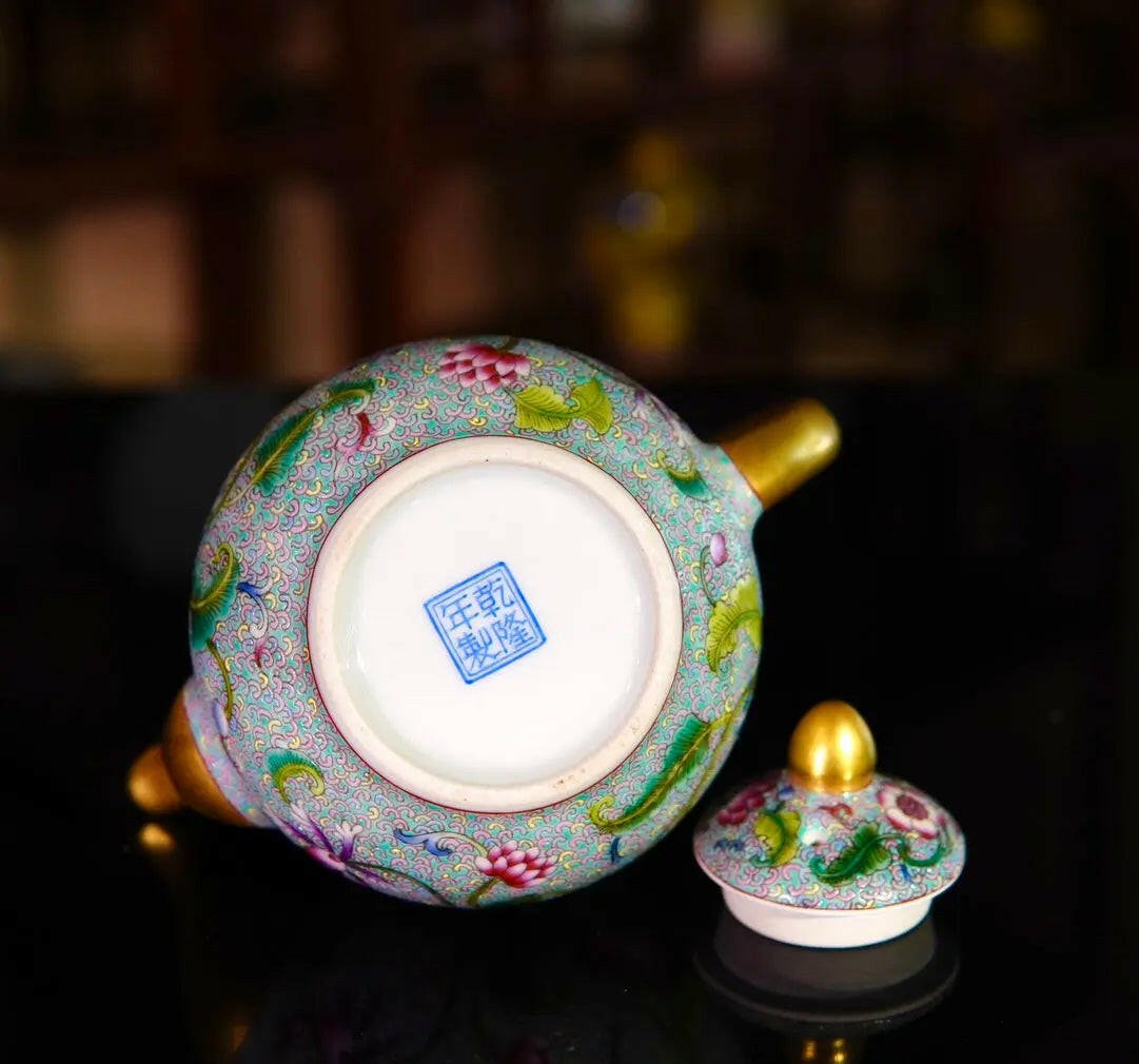 Juan Wei Cao - Jing De Zhen Porcelain Teapot - zycs_China - tea - teapot