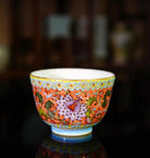 Juan Wei Lian Zhu Ren Bei - Jing De Zhen Porcelain Teacup - zycs_China - tea - teapot