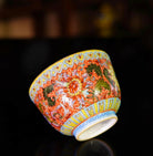 Juan Wei Lian Zhu Ren Bei - Jing De Zhen Porcelain Teacup - zycs_China - tea - teapot