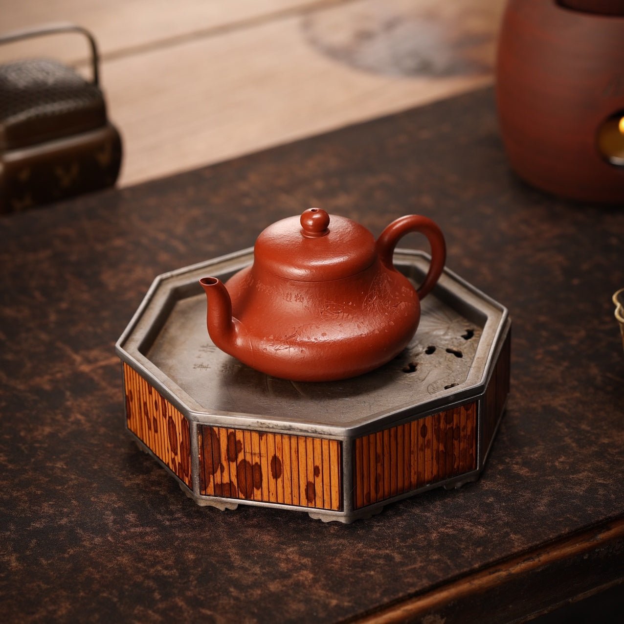 Jun De 110cc - Yixing Handmade Teapot - zycs_China