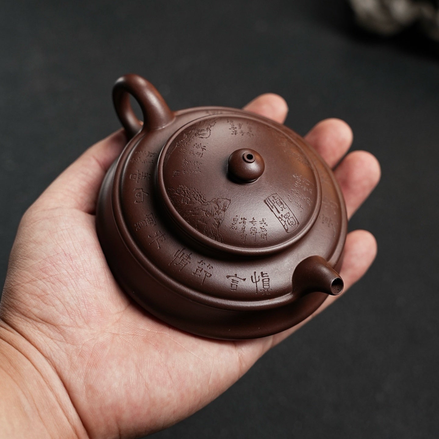 Jun Lan 135cc - Yixing Handmade Teapot - zycs_China