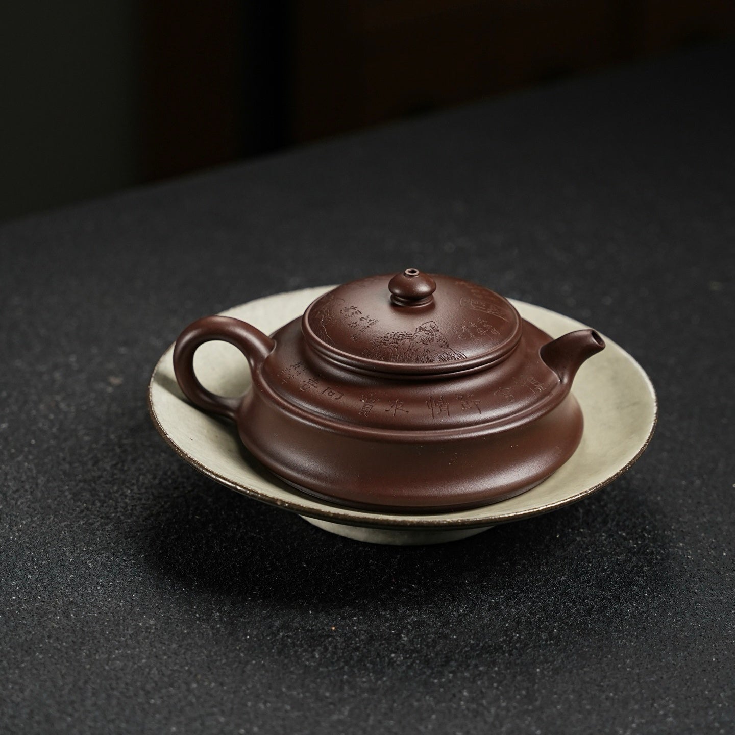 Jun Lan 135cc - Yixing Handmade Teapot - zycs_China