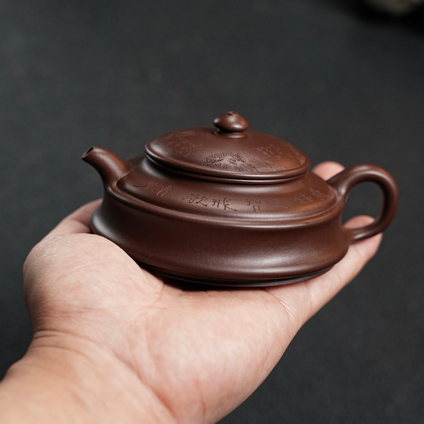 Jun Lan 135cc - Yixing Handmade Teapot - zycs_China