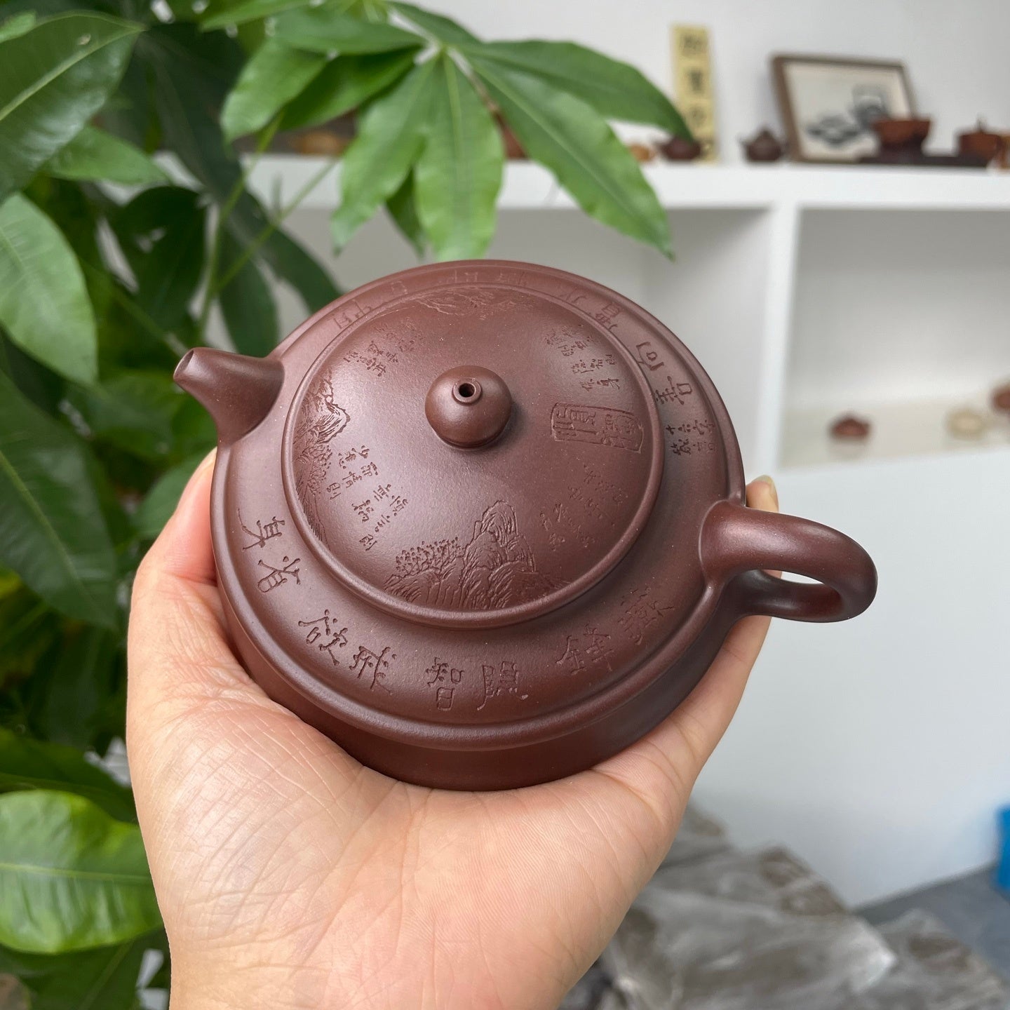 Jun Lan 135cc - Yixing Handmade Teapot - zycs_China